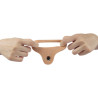 LoveToy Gode vibrant Double Pénétration 16 x 3 cm